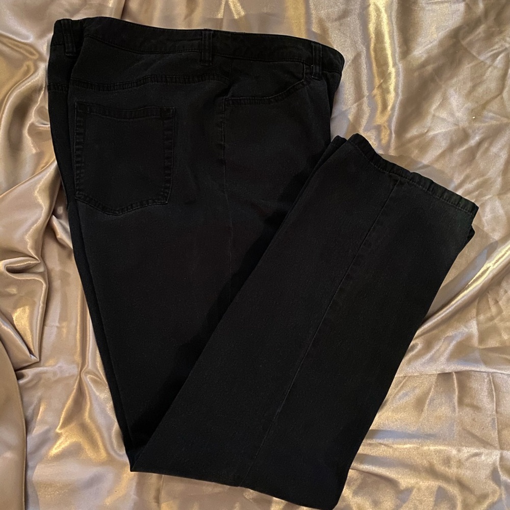 Chico's Black Jeans Pants Size 2 (32x30)